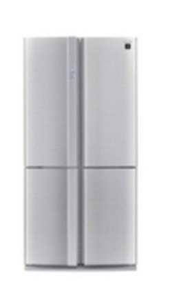 Sharp SJFP813VST American-Style Fridge Freezer - Stainless Steel